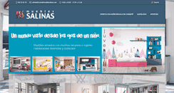 Desktop Screenshot of mueblesalinas.com